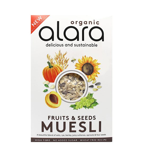 ALARA FRUITS AND SEEDS MUESLI New Earth