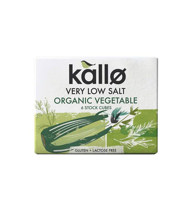 KALLO ORGANIC VEGETABLE STOCK CUBES New Earth