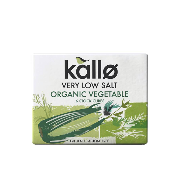 KALLO ORGANIC VEGETABLE STOCK CUBES New Earth