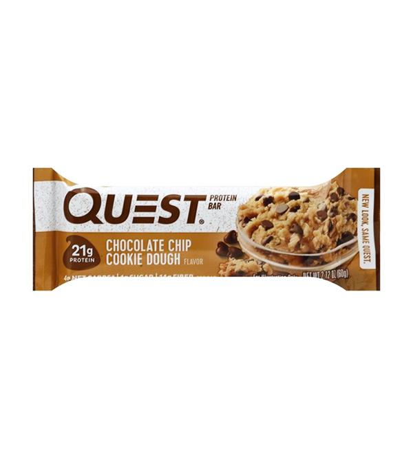 QUEST CHOCOLATE CHIP COOKIE DOUGH PROTEIN BAR New Earth QUEST CHOCOLATE CHIP COOKIE DOUGH PROTEIN BAR New Earth