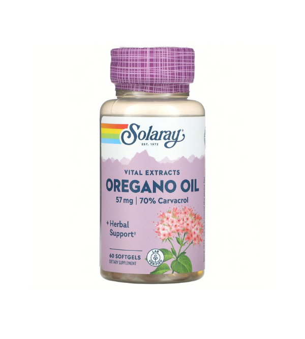 SOLARAY OREGANO OIL PILLS New Earth