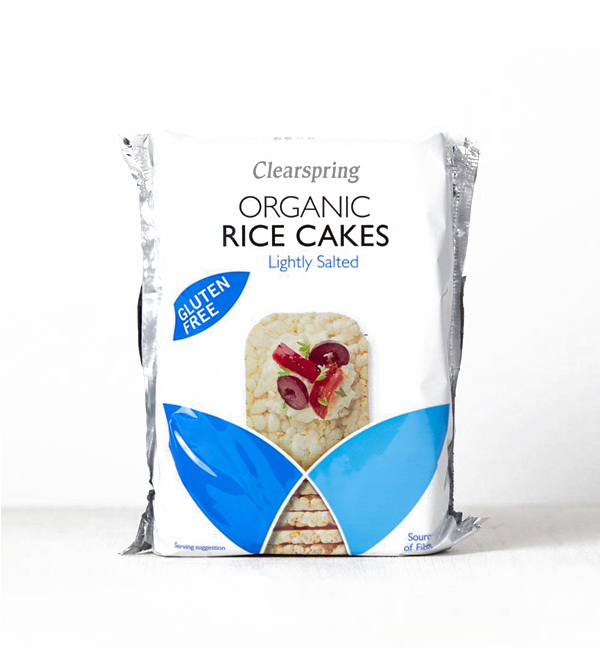 CLEARSPRING RICE CAKE LIGHTLY SALTED New Earth