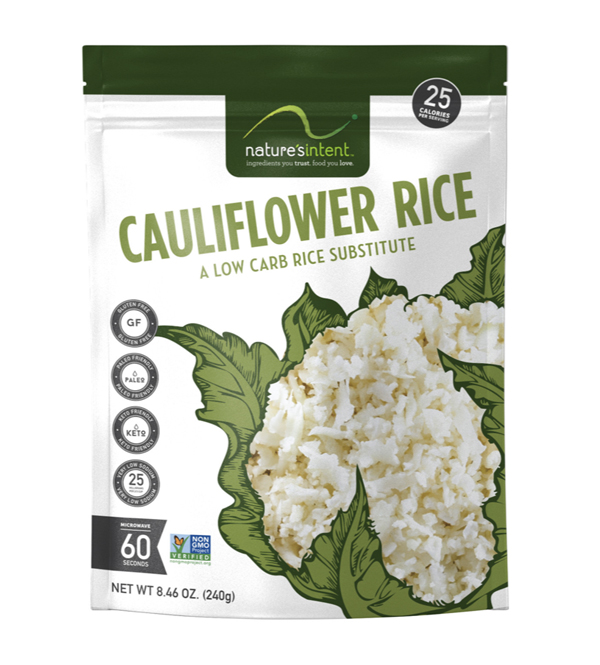NATURE’S INTENT CAULIFLOWER RICE New Earth