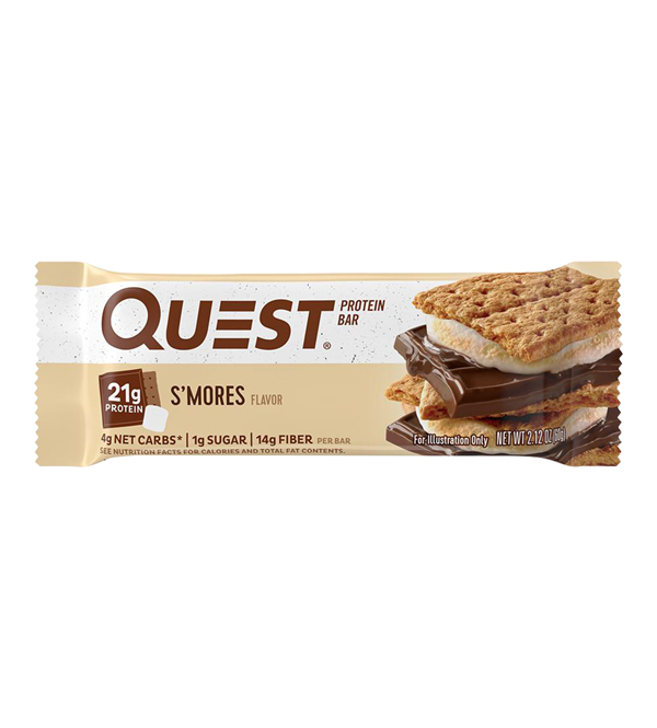 QUEST PROTEIN BAR S’MORES FLAVOR New Earth