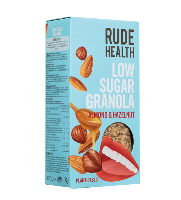 RUDE HEALTH LOW SUGAR GRANOLA New Earth