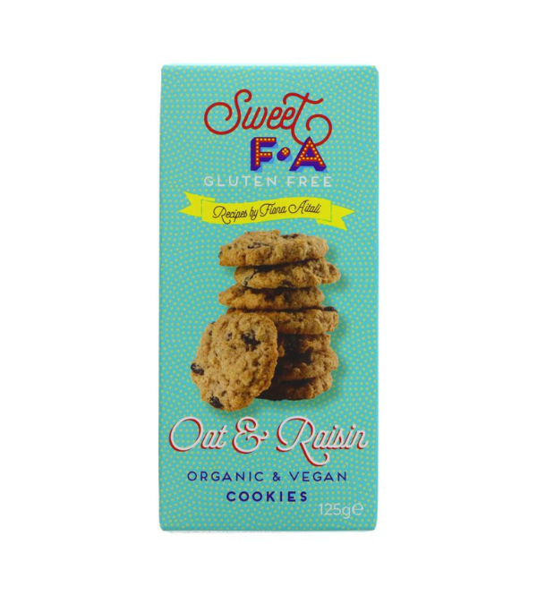 SWEET F.A OAT AND RAISING GLUTEN FREE COOKIES New Earth