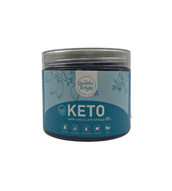 HEALTHY DELIGHT KETO DARK CHOCOLATE SPREAD New Earth