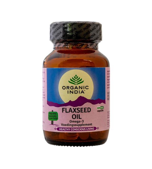 ORGANIC INDIA FLAXSEED OIL CAPSULES New Earth