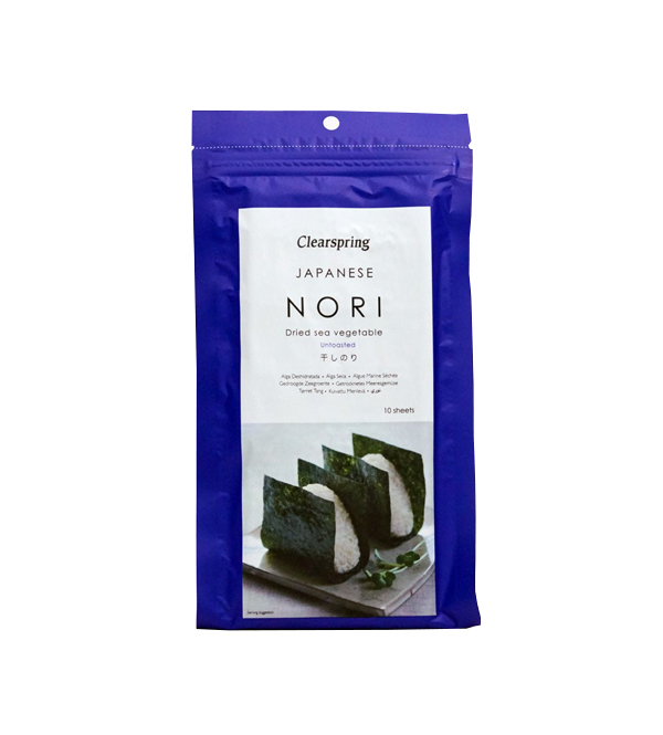 CLEARSPRING NORI DRIED SEA VEGETABLE (UNTOASTED) New Earth