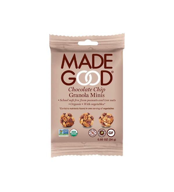 MADE GOOD GRANOLA MINIS CHOCOLATE CHIP New Earth