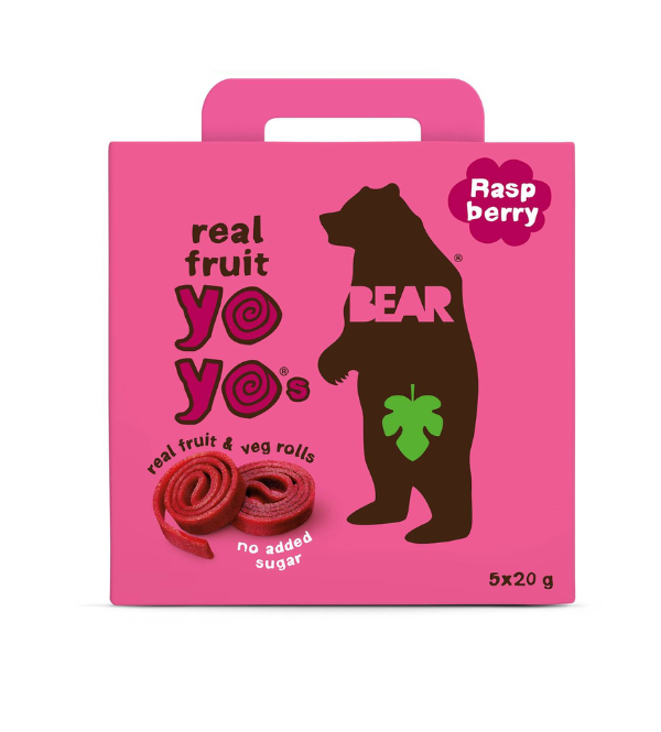 BEAR RASPBERRY FRUIT ROLLS – New Earth