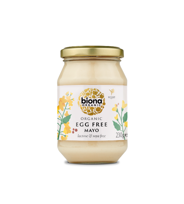BIONA ORGANIC EGG FREE MAYONNAISE New Earth