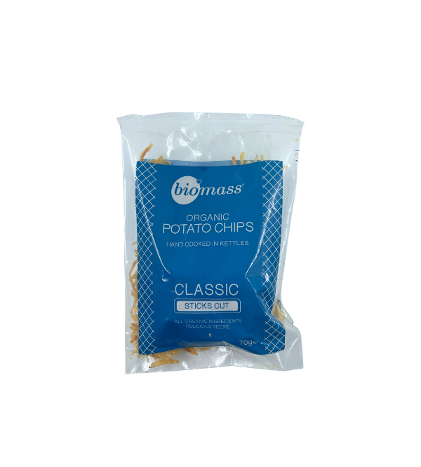 BIOMASS ORGANIC CLASSIC POTATO CHIPS STICKS – New Earth