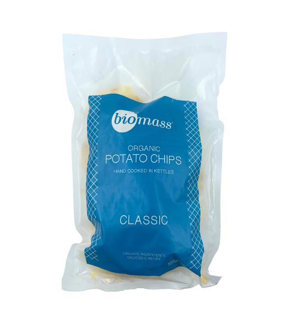 BIOMASS ORGANIC CLASSIC POTATO CHIPS – New Earth