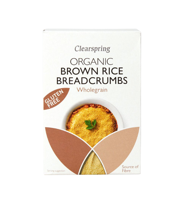 clearspring organic gluten free brown rice breadcrumbs