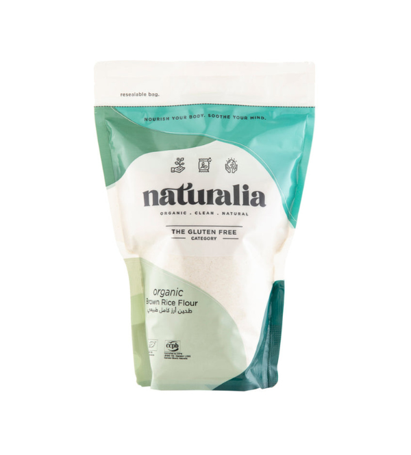 NATURALIA ORGANIC BROWN RICE FLOUR New Earth