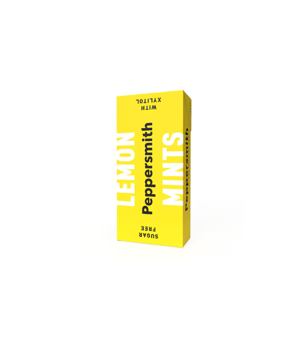 Smith Mints PEPPERSMITH SICILIAN LEMON FLAVOUR XYLITOL MINTS – New Earth
